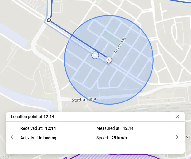 accurate insight into arrival and departure times