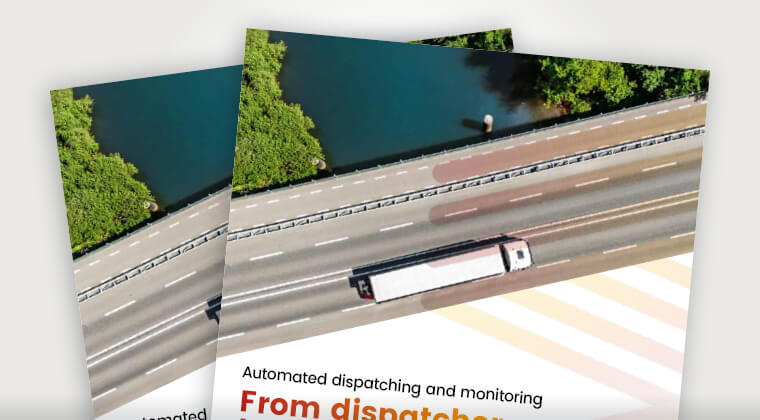 Discover how automated dispatching and monitoring helps dispatchers work smarter, integrate new orders and continuously adapt plans based on what is actually happening on the road.